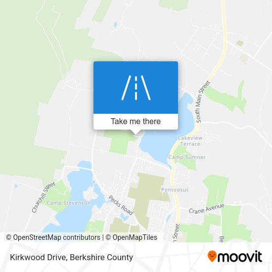 Kirkwood Drive map
