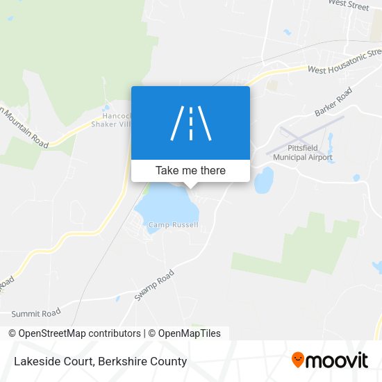 Lakeside Court map