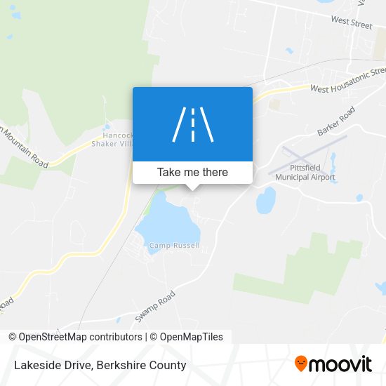 Lakeside Drive map