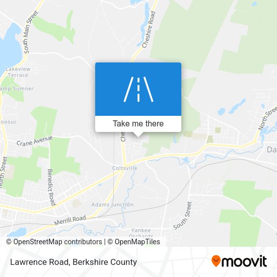 Lawrence Road map