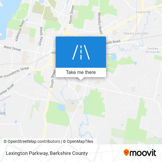 Lexington Parkway map