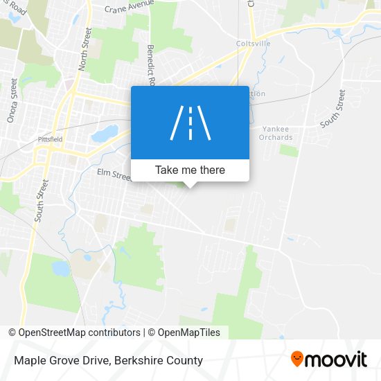 Maple Grove Drive map