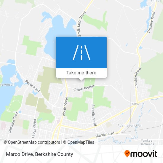 Mapa de Marco Drive