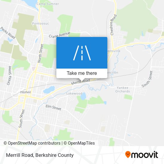 Merrill Road map