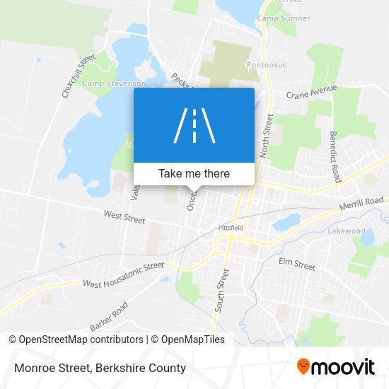 Monroe Street map