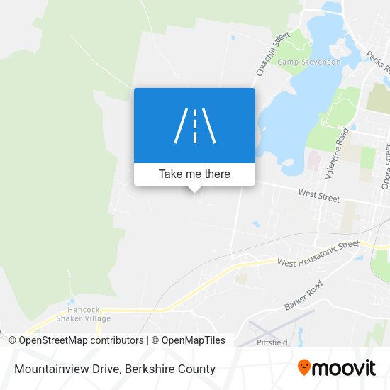 Mountainview Drive map