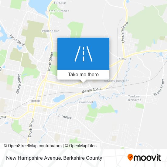 Mapa de New Hampshire Avenue
