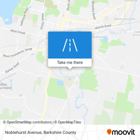 Noblehurst Avenue map