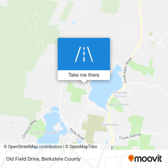 Old Field Drive map