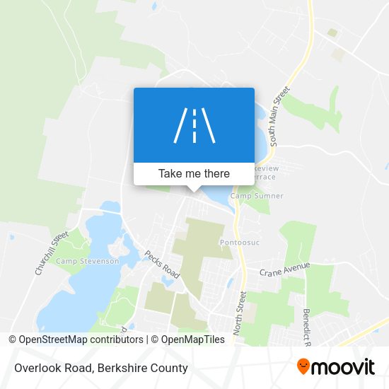 Overlook Road map