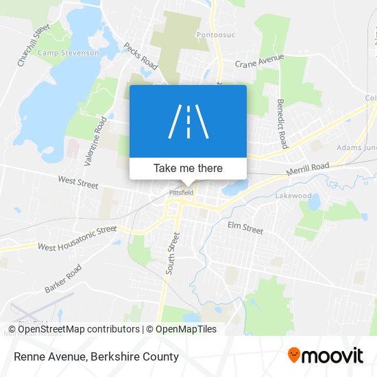 Renne Avenue map