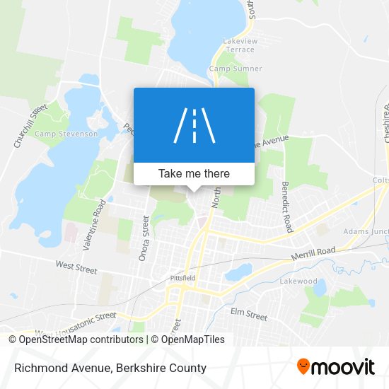 Richmond Avenue map