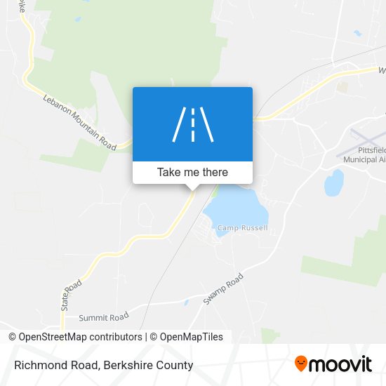 Richmond Road map