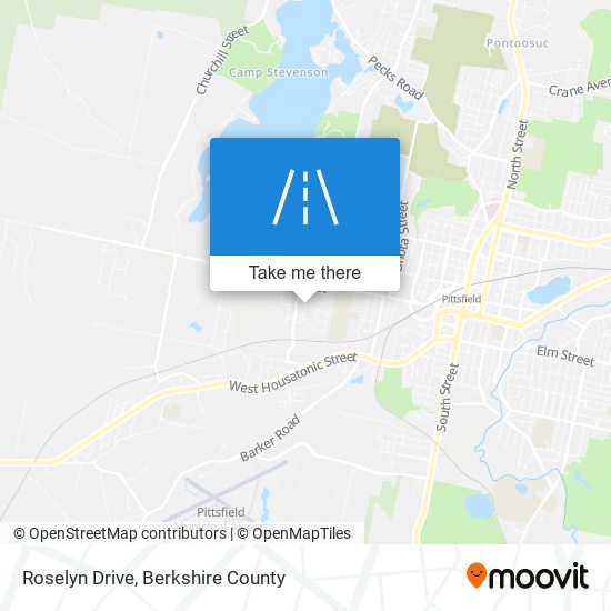 Roselyn Drive map