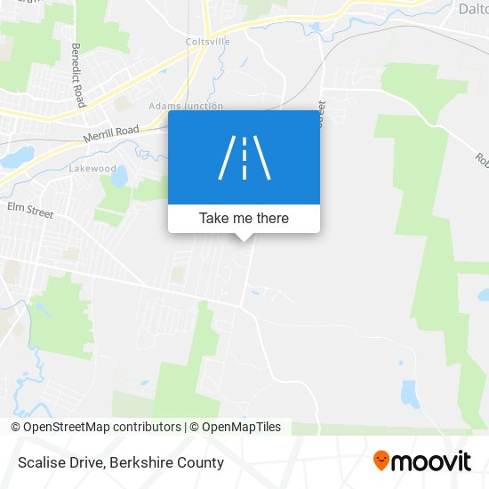 Scalise Drive map