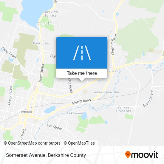 Somerset Avenue map
