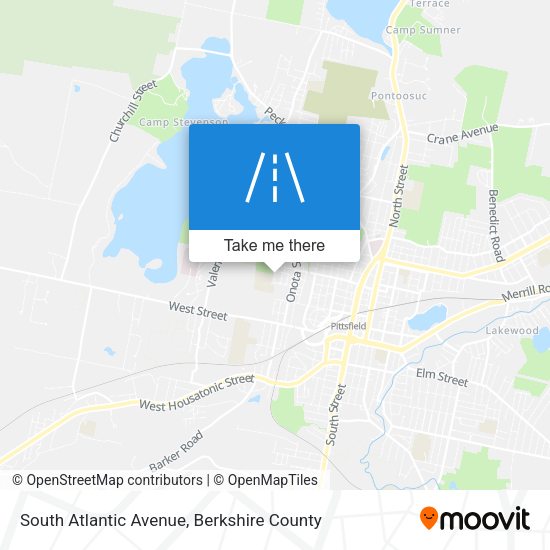 South Atlantic Avenue map