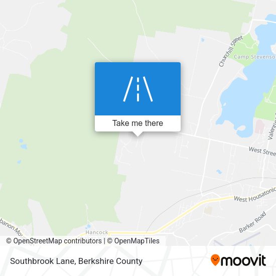 Southbrook Lane map