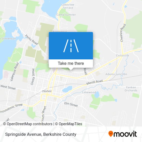 Mapa de Springside Avenue