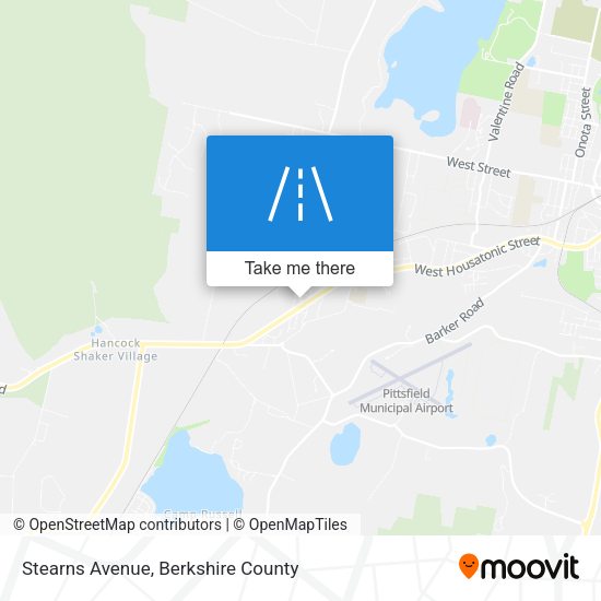Stearns Avenue map