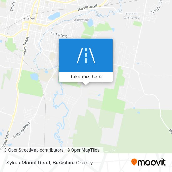 Sykes Mount Road map