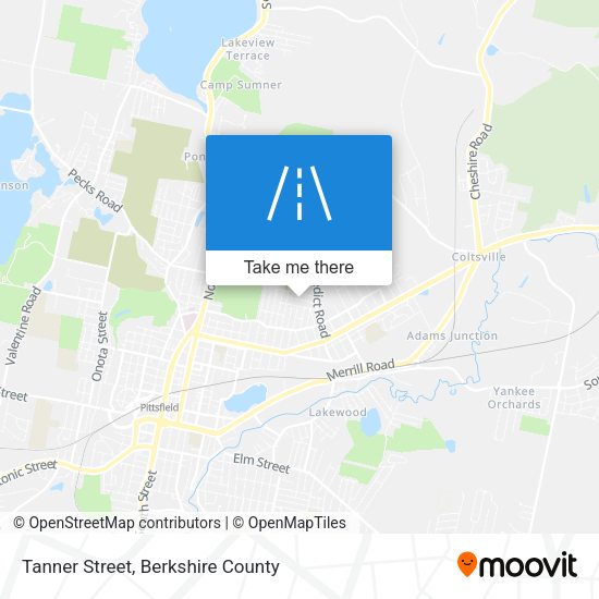 Tanner Street map