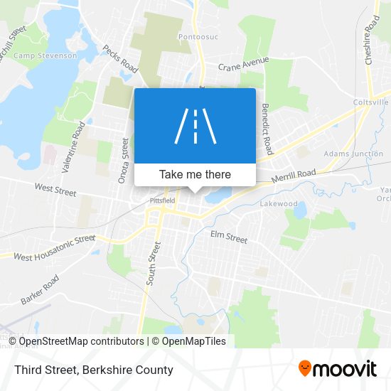 Third Street map