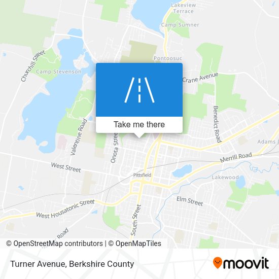 Turner Avenue map