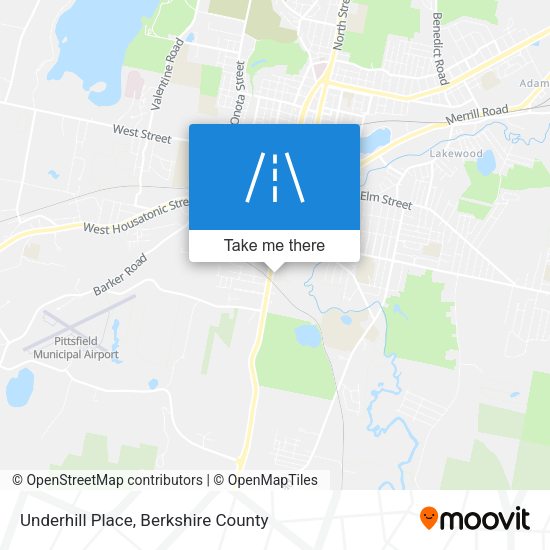 Underhill Place map