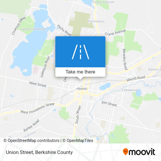 Union Street map