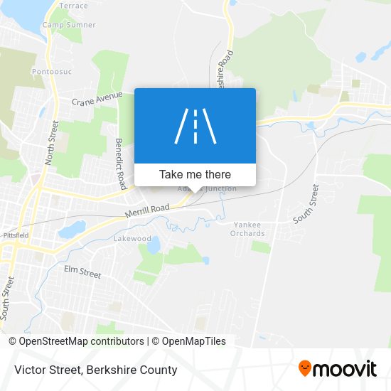 Victor Street map