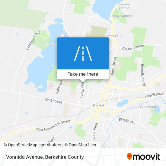 Vonnida Avenue map