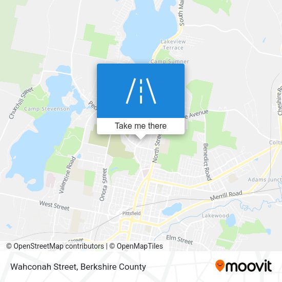 Wahconah Street map