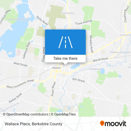 Wallace Place map