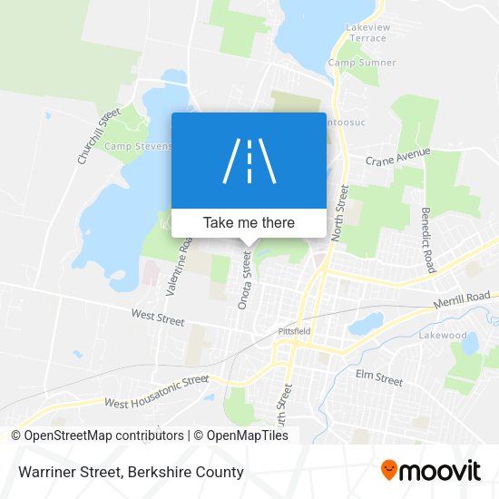 Warriner Street map