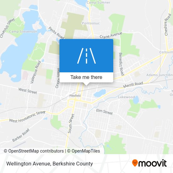 Mapa de Wellington Avenue
