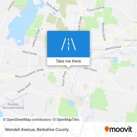 Wendell Avenue map