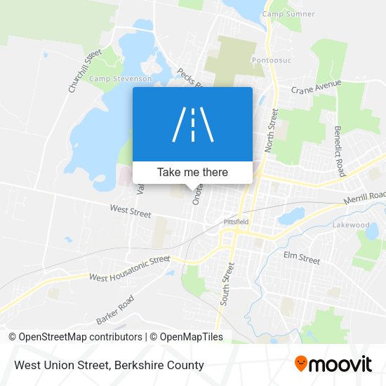 West Union Street map
