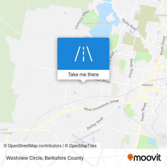 Westview Circle map