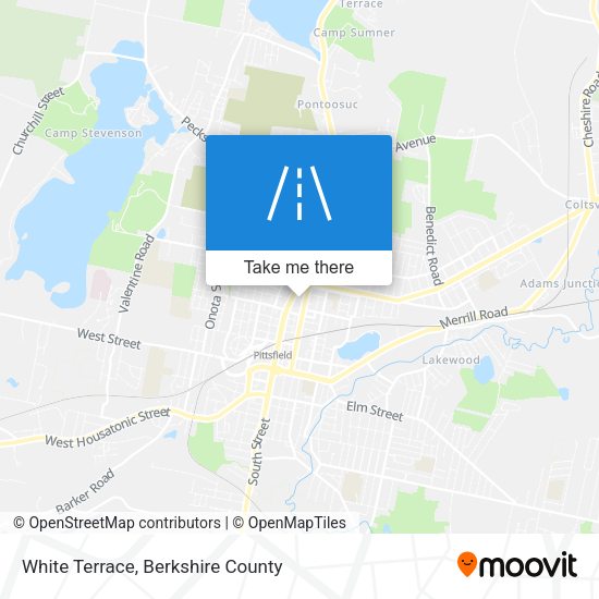 White Terrace map