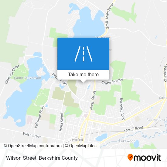 Wilson Street map