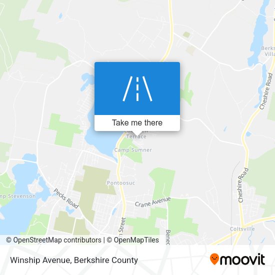 Winship Avenue map