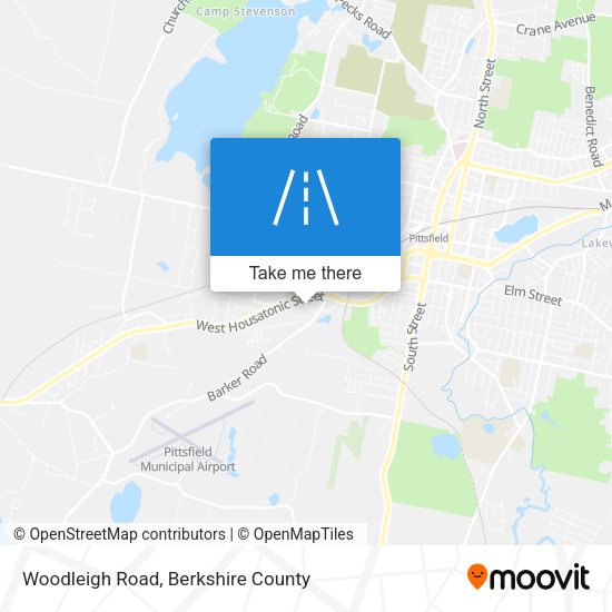 Woodleigh Road map
