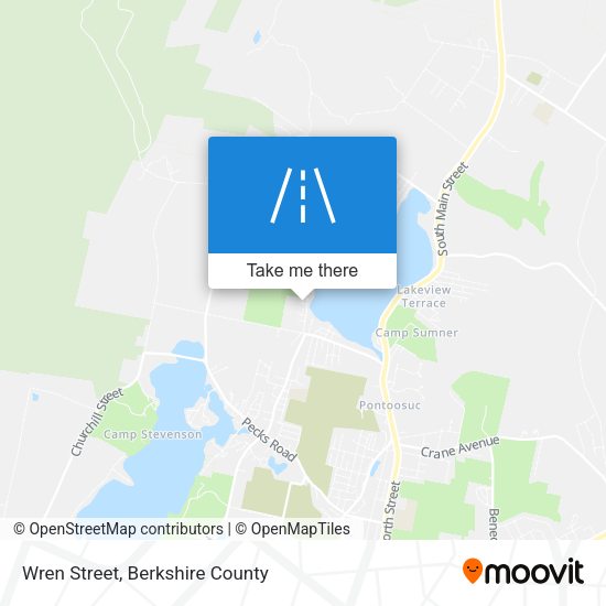 Wren Street map