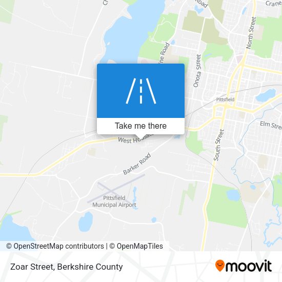 Zoar Street map