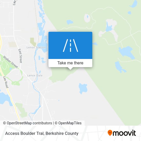 Mapa de Access Boulder Tral