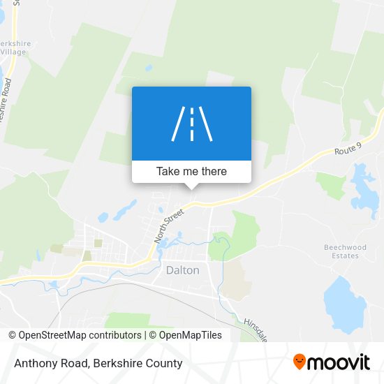 Mapa de Anthony Road