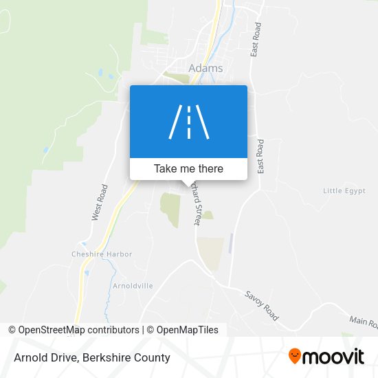 Arnold Drive map