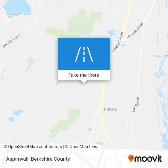 Aspinwall map
