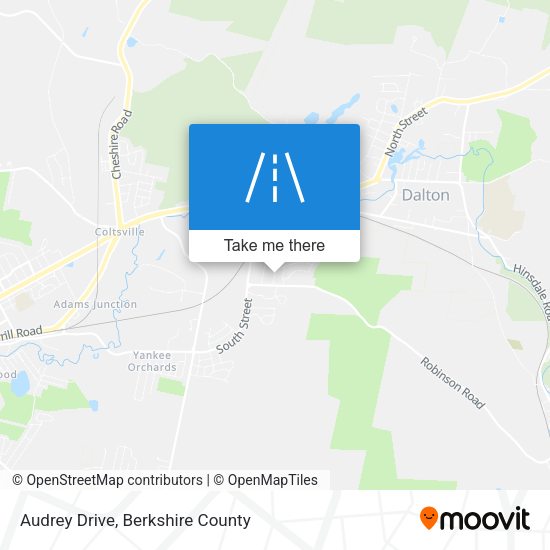 Mapa de Audrey Drive